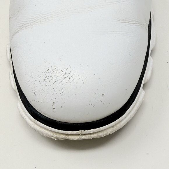 Footjoy Pro SL BOA Golf Shoes Mens 10 M White Black Leather Spikeless 53596